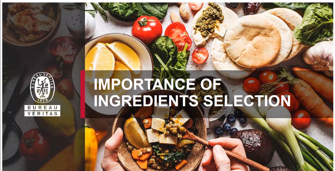 Webinar:lmportance of Ingredient Selection